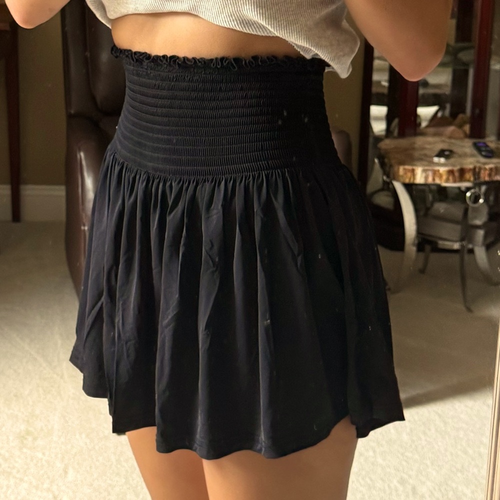 Natural Life Athletic Daisy Skort Black DISCONTINUED WORN ONCE